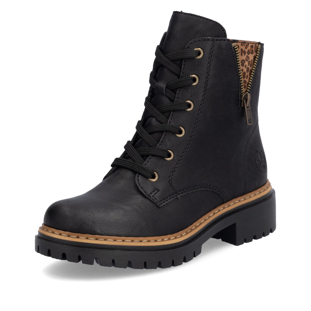Rieker Ladies Lace Up Ankle Boot