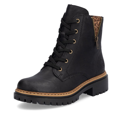 Rieker Ladies Lace Up Ankle Boot