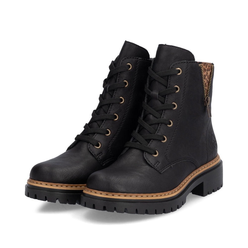 Rieker Ladies Lace Up Ankle Boot