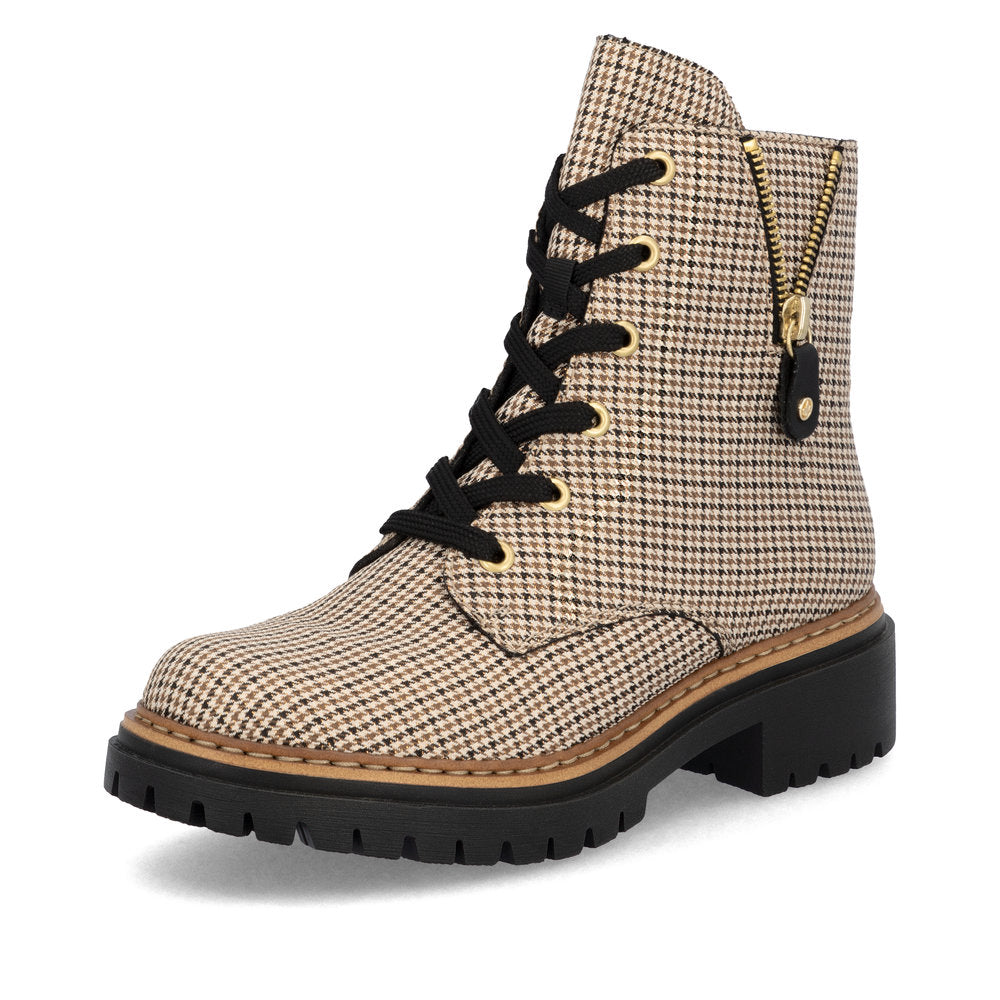 Rieker Ladies Lace Up Ankle Boot