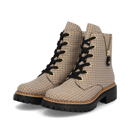 Rieker Ladies Lace Up Ankle Boot