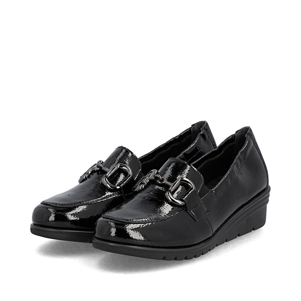 Rieker Ladies buckle Trim Shoe