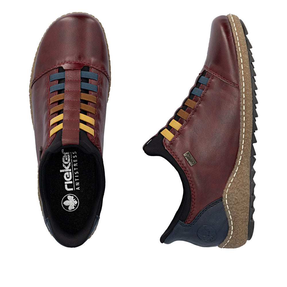 Rieker Ladies Ready To Go Elastic Front Shoe