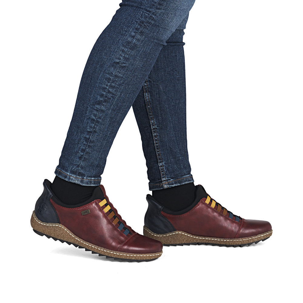 Rieker Ladies Ready To Go Elastic Front Shoe