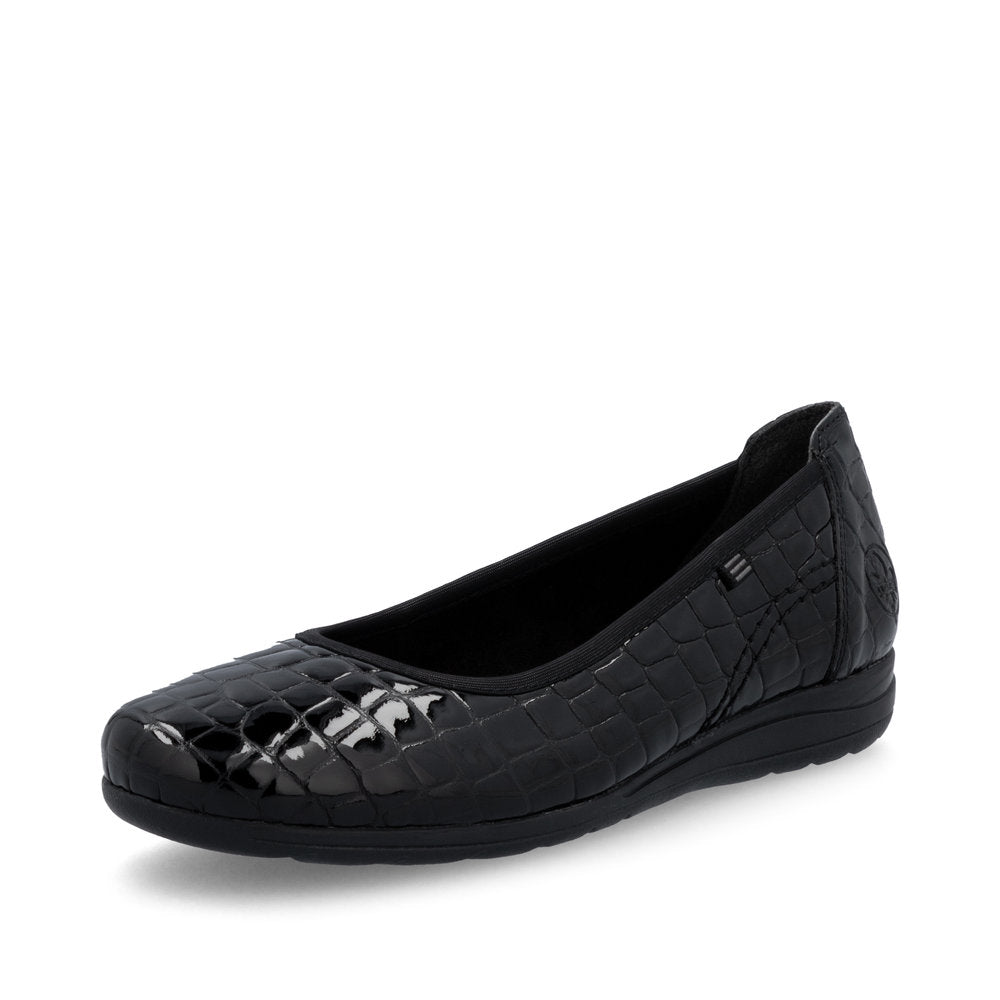 Rieker Ladies Flat Pump Shoe