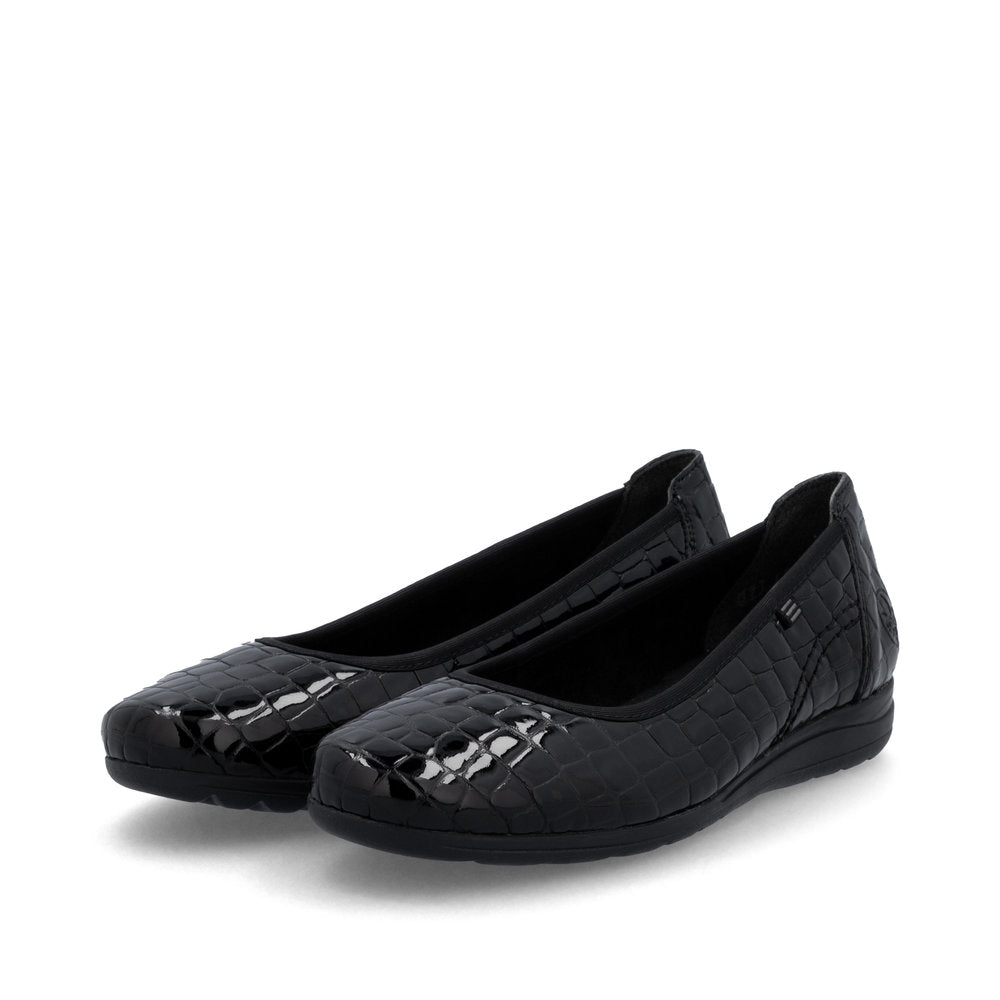 Rieker Ladies Flat Pump Shoe
