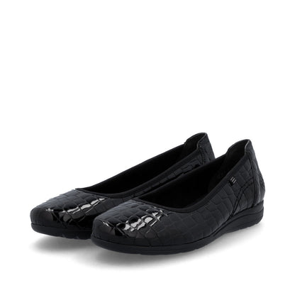 Rieker Ladies Flat Pump Shoe