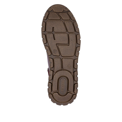 Rieker Ladies Knitted Collar Tex Lined Boot