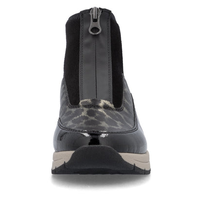 Rieker Ladies Trend Zip Front Sneaker Boot