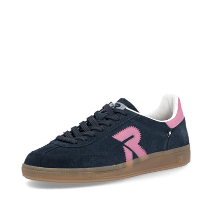Rieker Ladies Low Profile Lace Up Sneaker