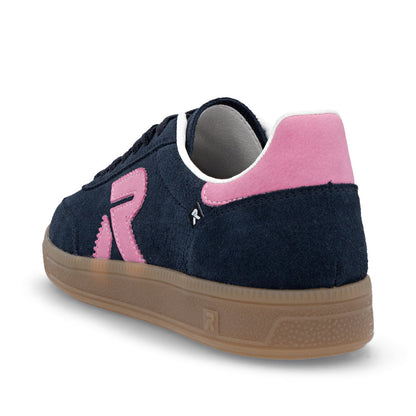 Rieker Ladies Low Profile Lace Up Sneaker