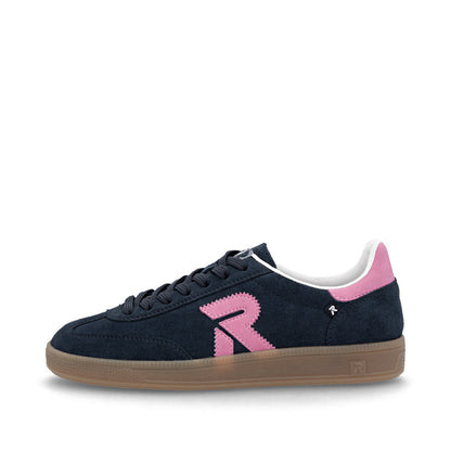 Rieker Ladies Low Profile Lace Up Sneaker