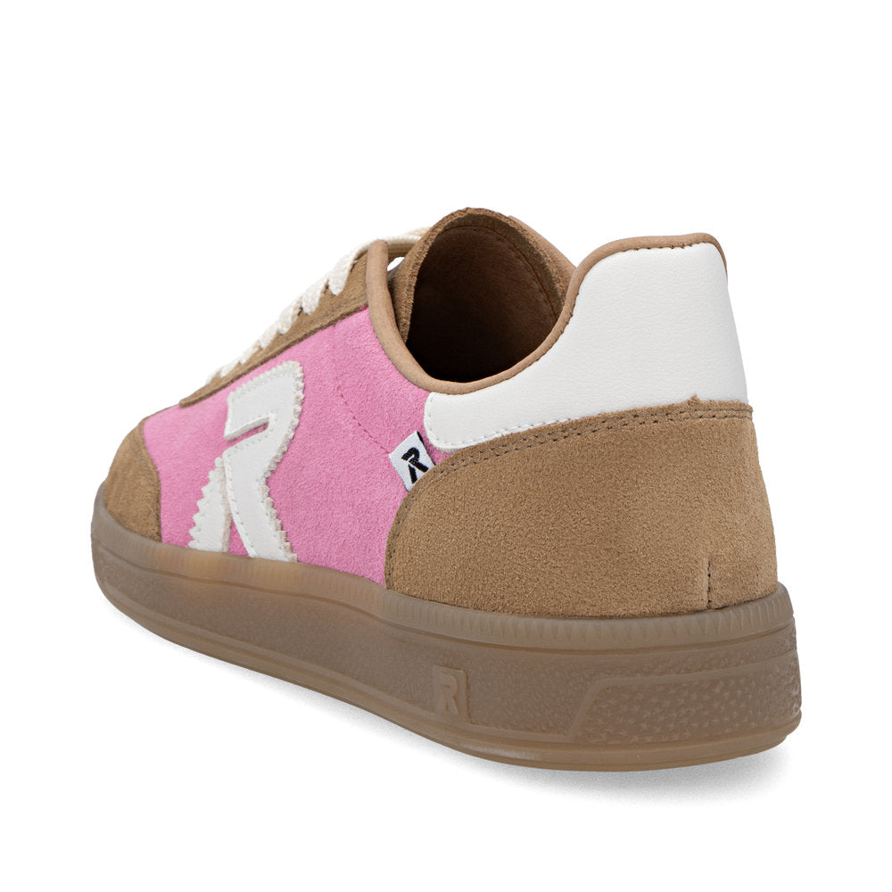 Rieker Ladies Low Profile Lace Up Sneaker