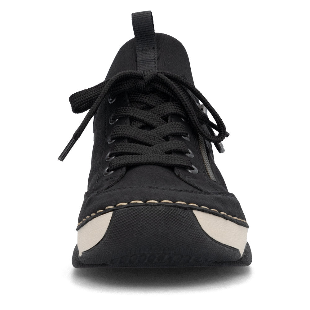 Rieker Ladies Zip and Lace Up Sneaker