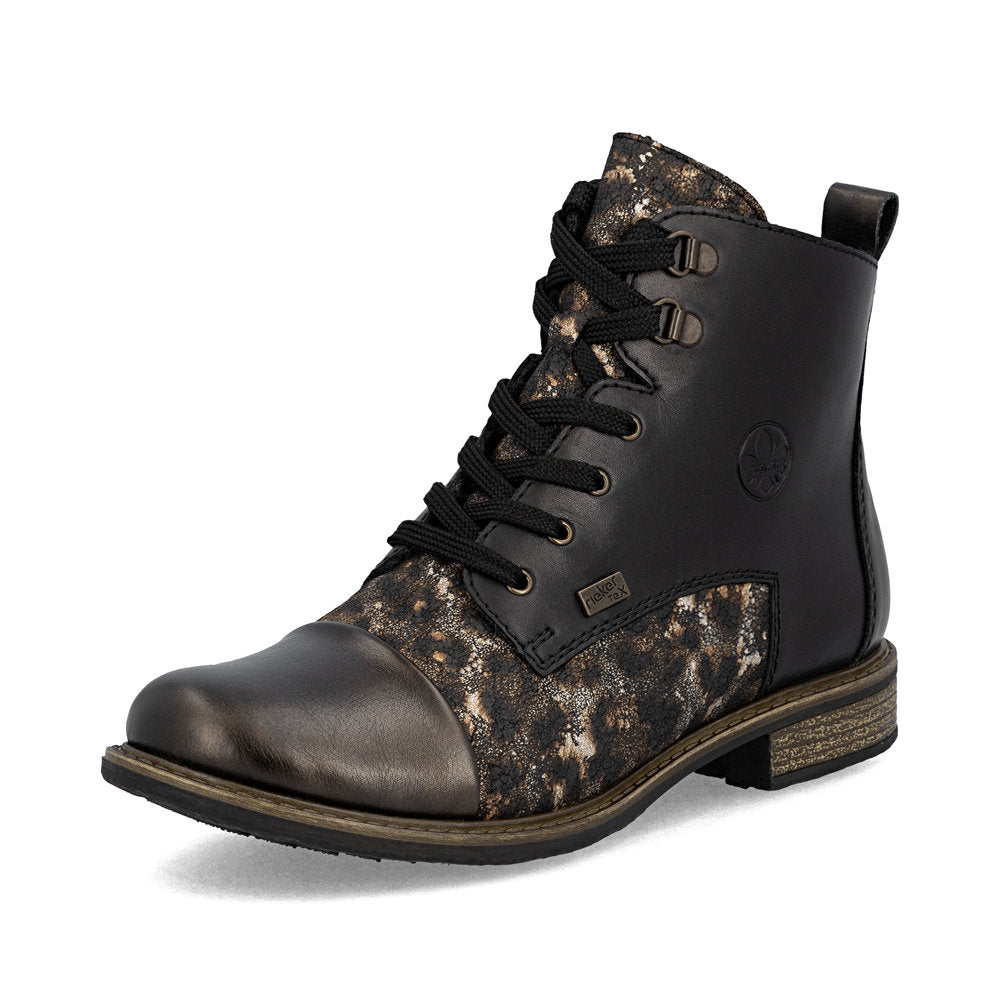 Rieker Ladies Lace Up Tex Ankle Boot