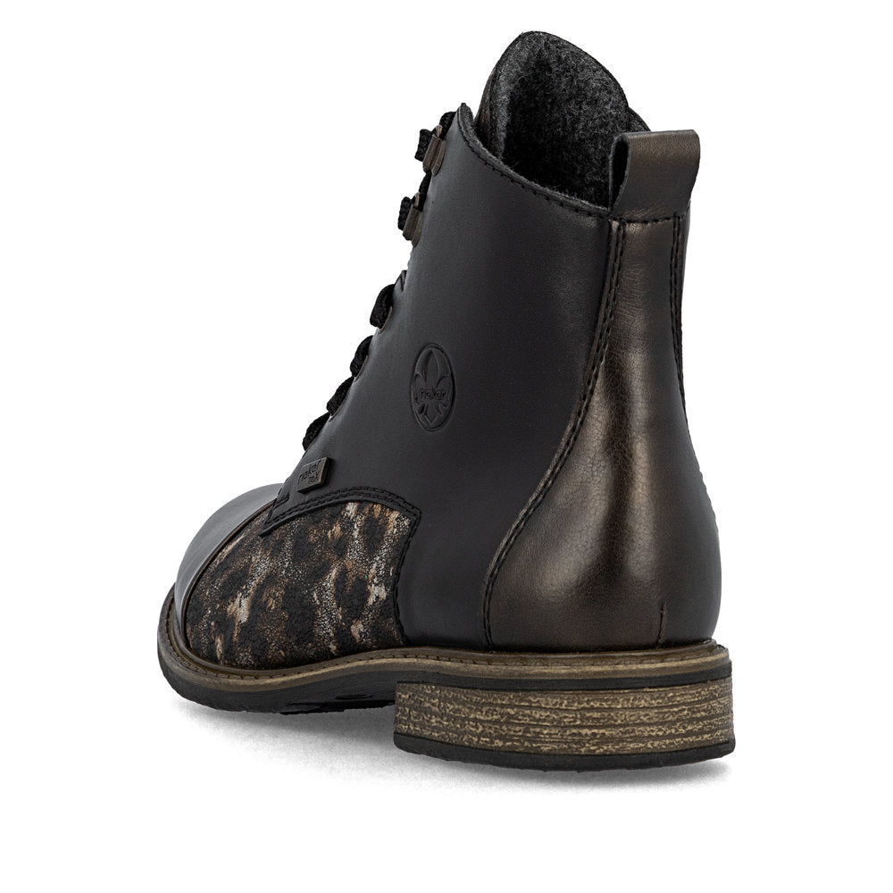 Rieker Ladies Lace Up Tex Ankle Boot