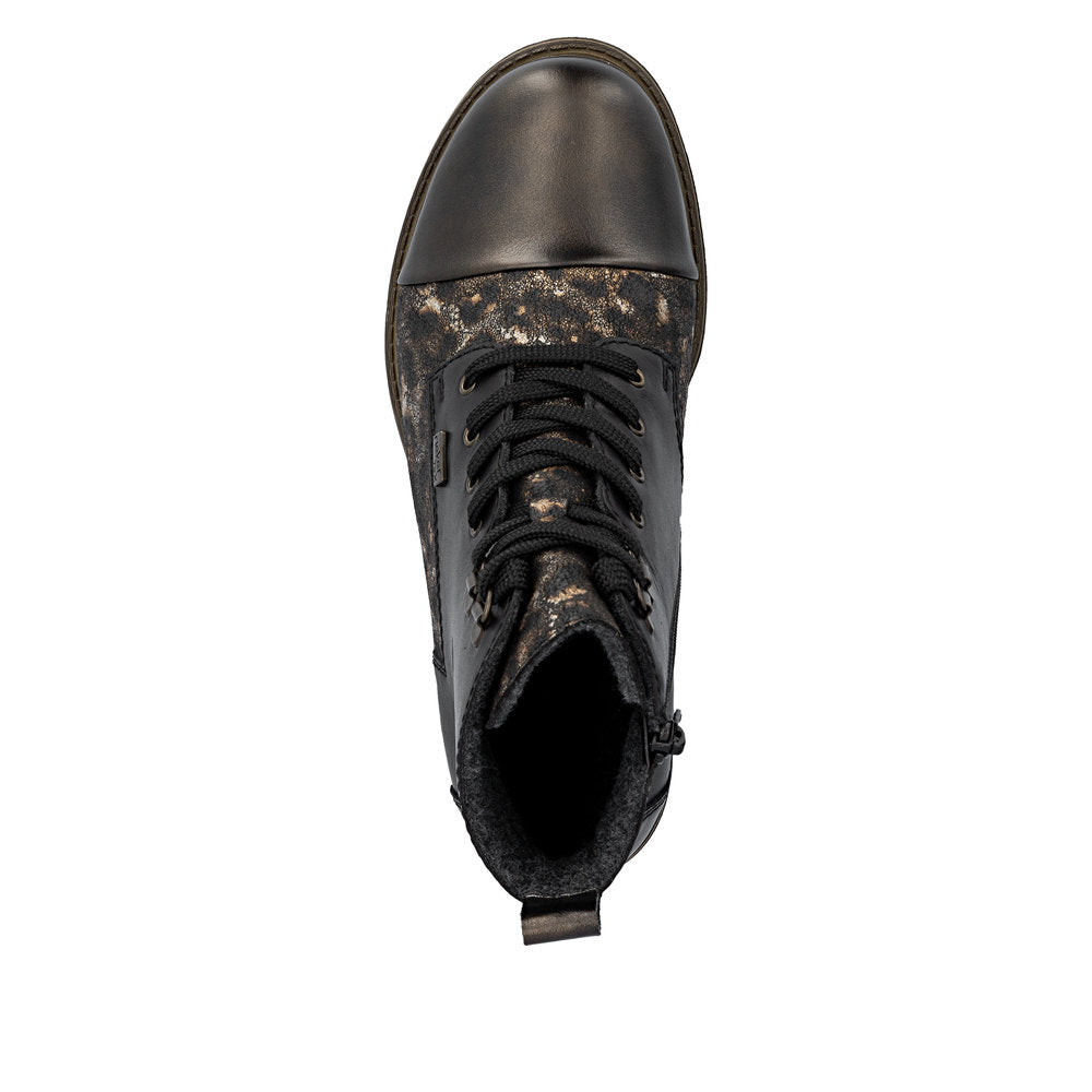 Rieker Ladies Lace Up Tex Ankle Boot