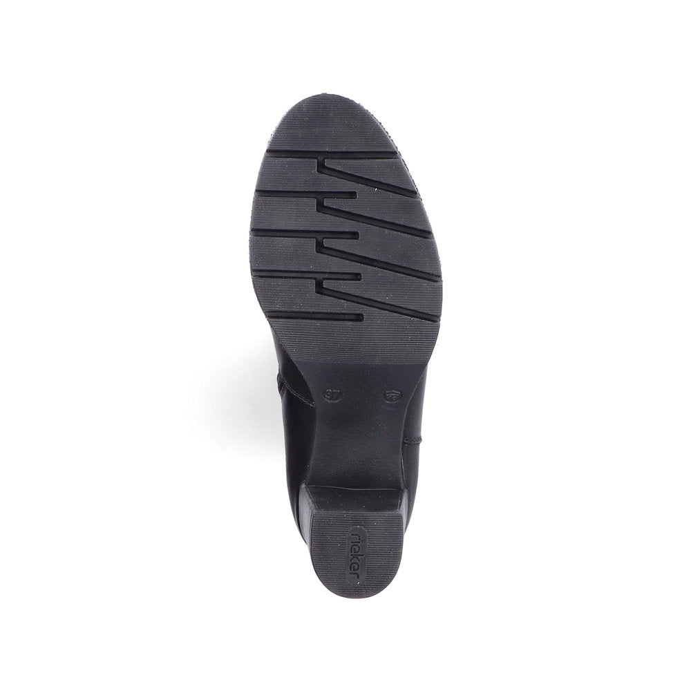 Rieker Ladies Slim Leg Block Heel Boot
