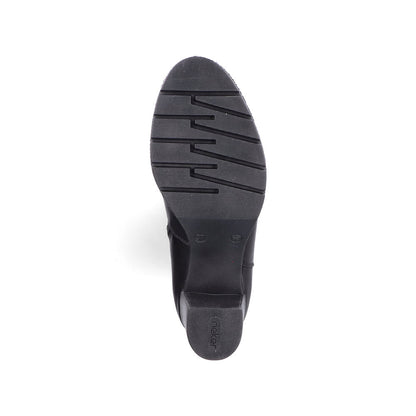 Rieker Ladies Slim Leg Block Heel Boot