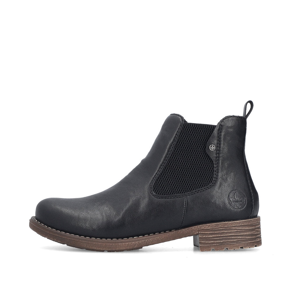 Rieker Ladies Flat Ankle Boot