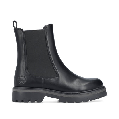Rieker Ladies Chunky Chelsea Ankle Boot