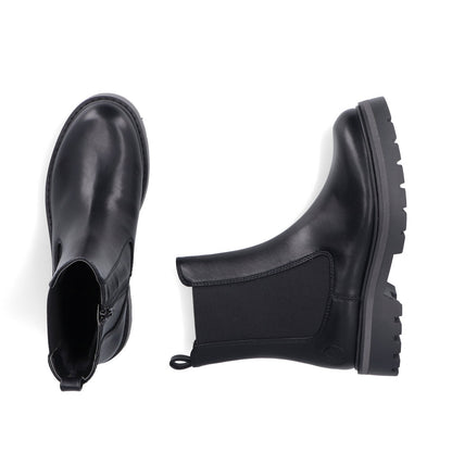 Rieker Ladies Chunky Chelsea Ankle Boot