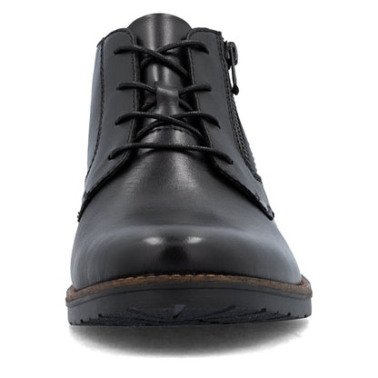 Rieker Mens Zip Side Lace Up Chukka Boot