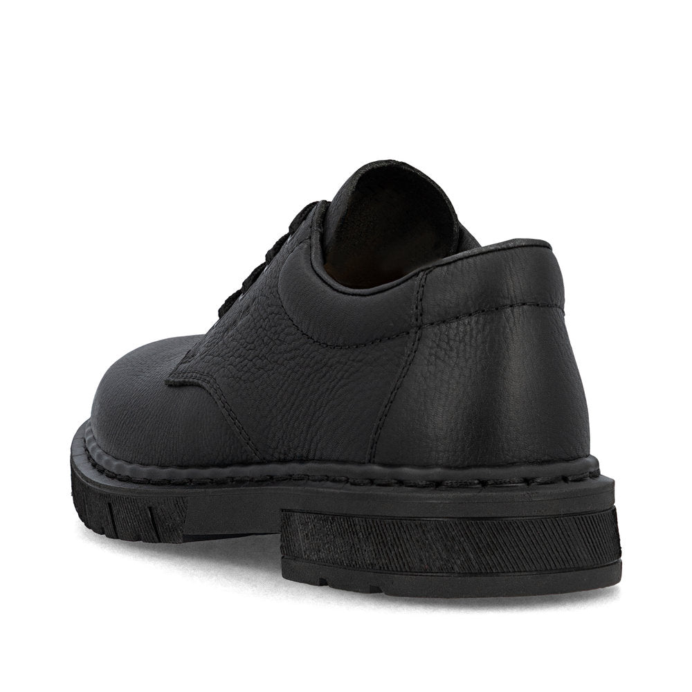 Rieker Gents Waxy Leather Chunky Sole Lace Up Shoe