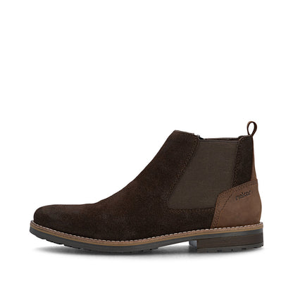 Rieker Mens Elastic Side Zip Chelsea Boot