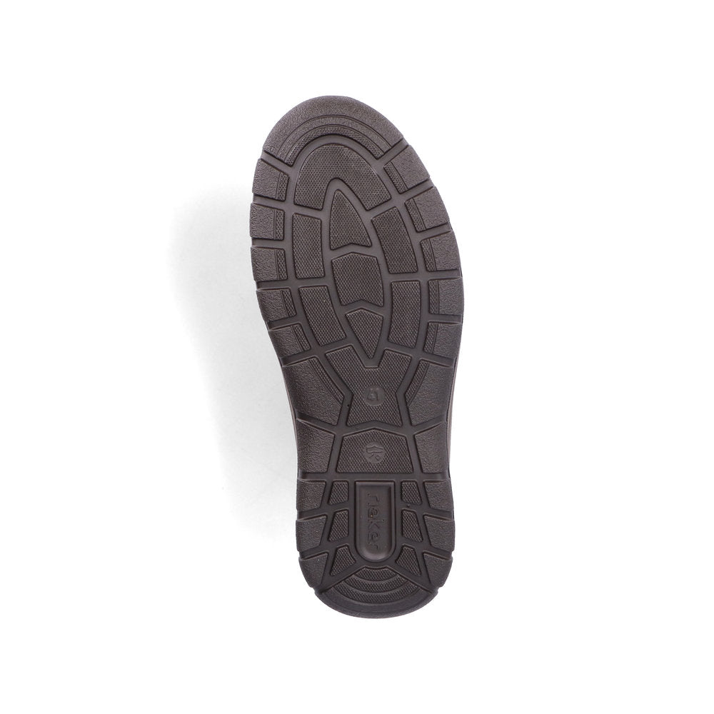 Rieker Mens Fleece Lined Double Zip Tex Boot