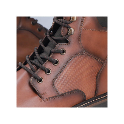 Rieker Gents Lace Up Zip Side Ankle Boot