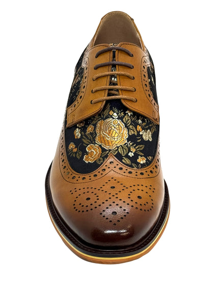 Justin Reesss Ross Mens Formal Lace Up brogue
