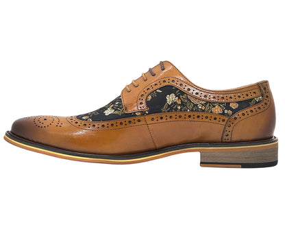 Justin Reesss Ross Mens Formal Lace Up brogue