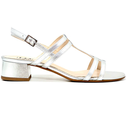 HB Shoes Steffy Ladies Low Block Heel Sandal