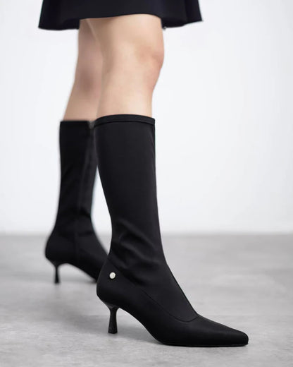 XTI Ladies Kitten Heel Boot