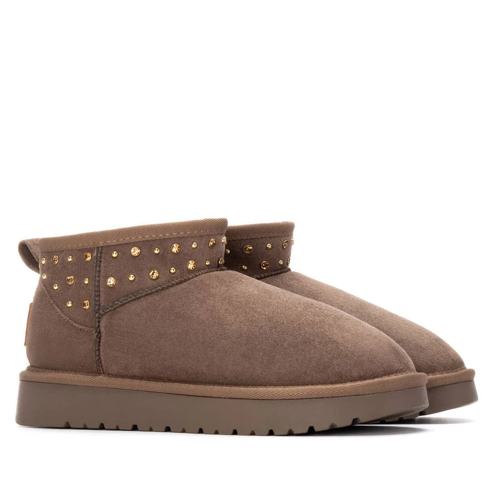 XTI Ladies Cosy Fleece Lined Boot