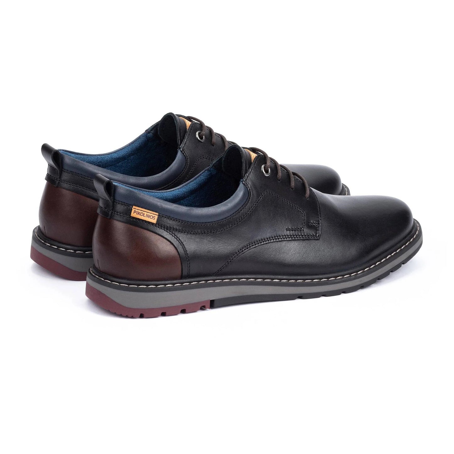 Pikolinos Berna Mens Lace Up Gibson Shoe