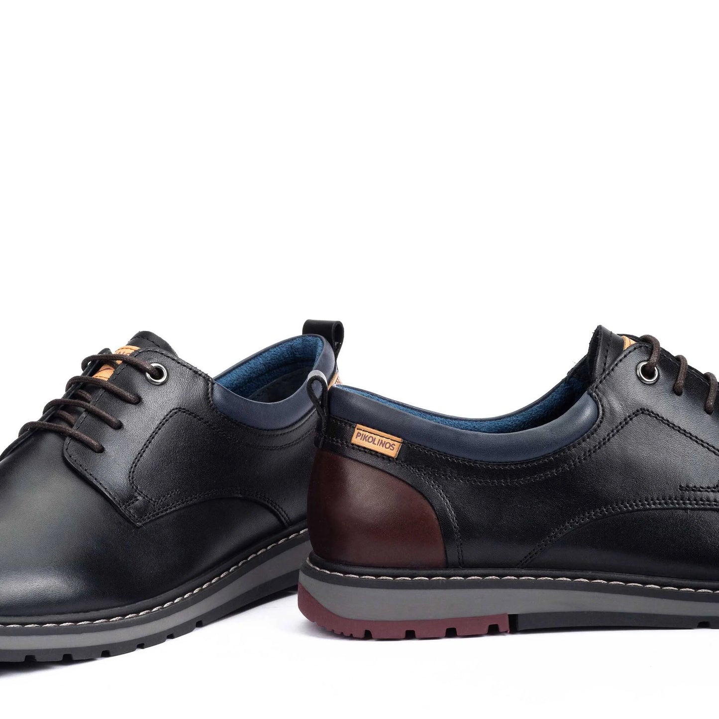 Pikolinos Berna Mens Lace Up Gibson Shoe