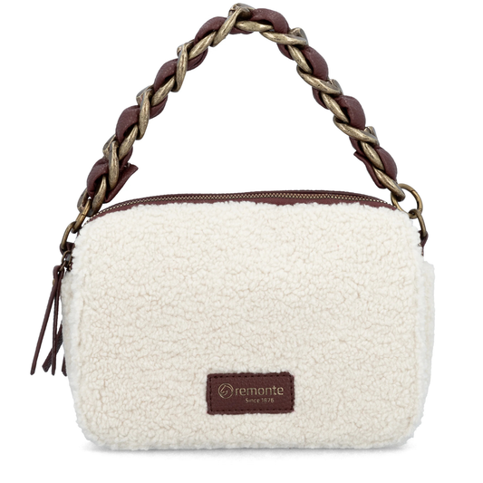 Remonte Ladies Fleece Chain Detail Box Bag