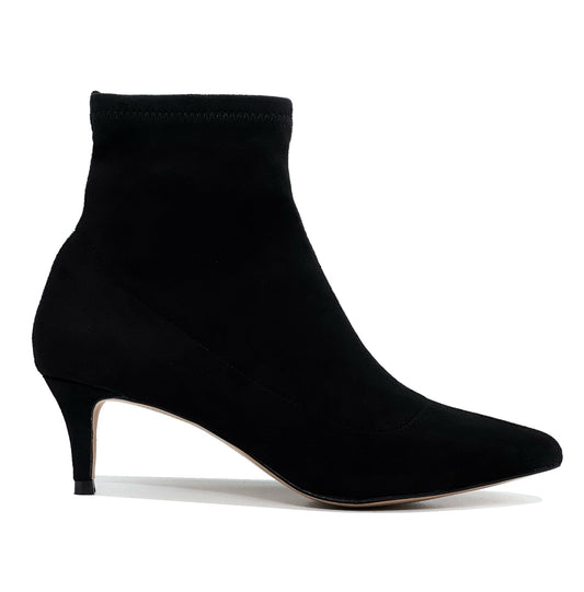 Ravel Madruga Ladies Kitten Heel Micro Fiber Ankle Boot