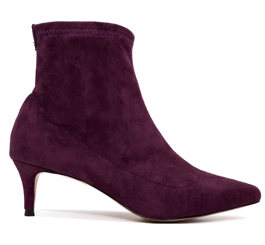 Ravel Madruga Ladies Kitten Heel Micro Fiber Ankle Boot