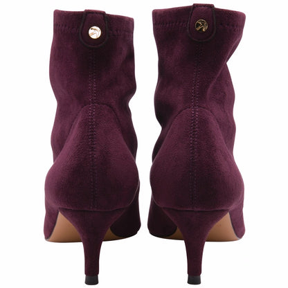 Ravel Madruga Ladies Kitten Heel Micro Fiber Ankle Boot
