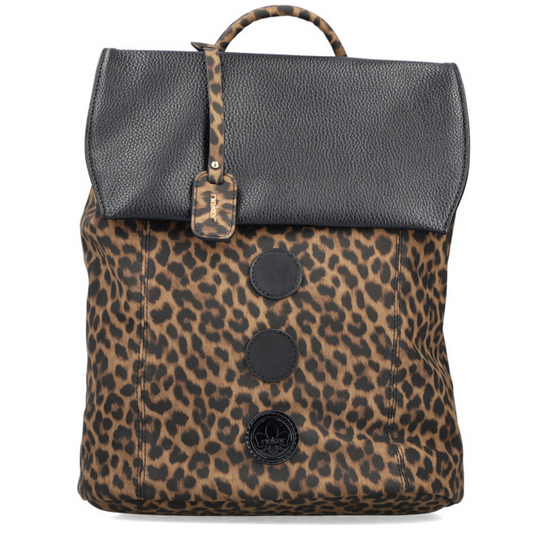 Rieker Ladies Animal Print BackPack