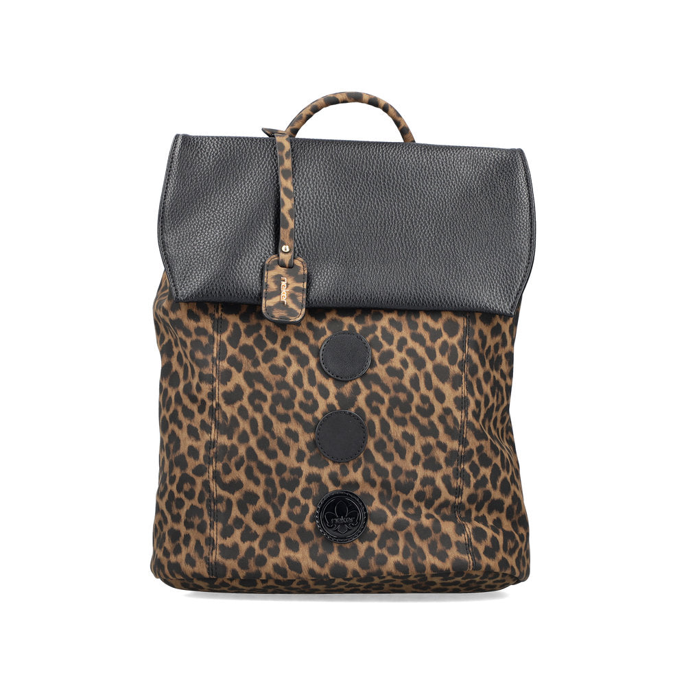 Rieker Ladies Animal Print BackPack