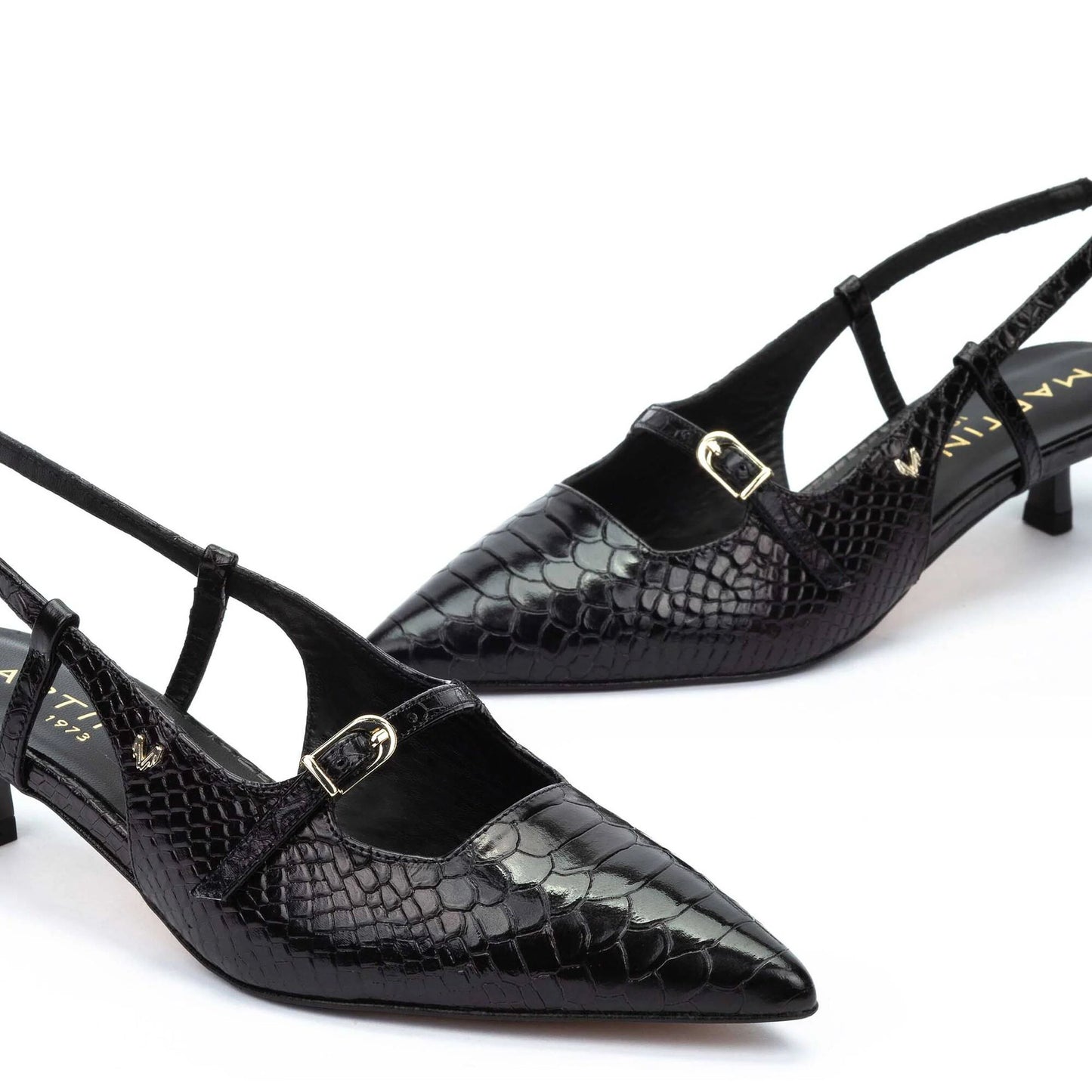 Martinelli Gaeta Ladies Kitten Heel Sling Back