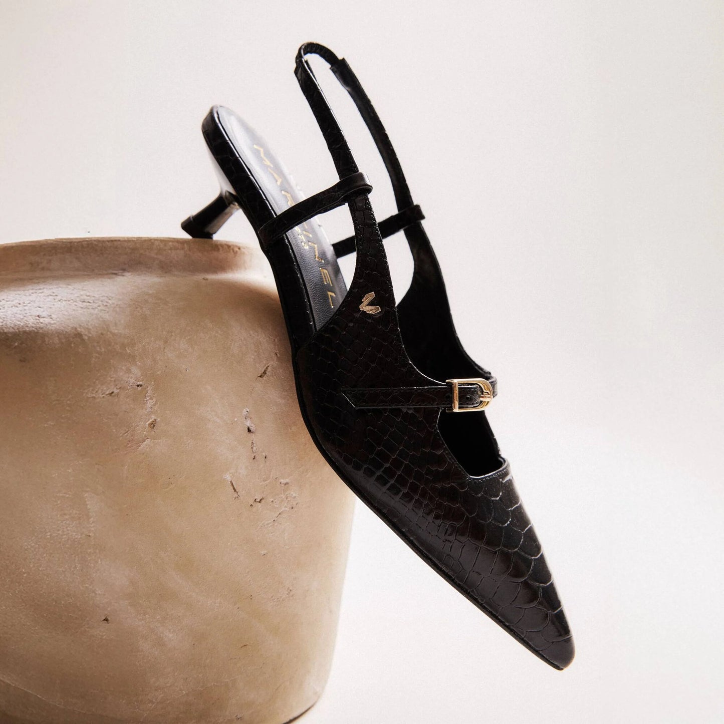 Martinelli Gaeta Ladies Kitten Heel Sling Back