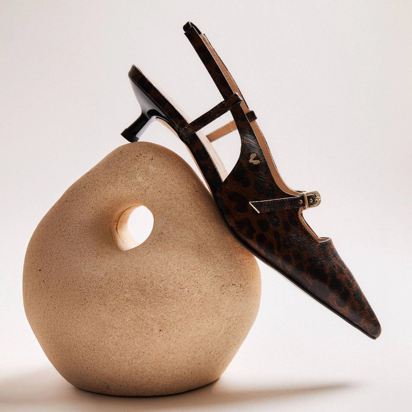 Martinelli Gaeta Ladies Kitten Heel Sling Back