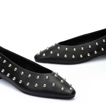 Martinelli Vescia Ladies large Stud Flat Pump