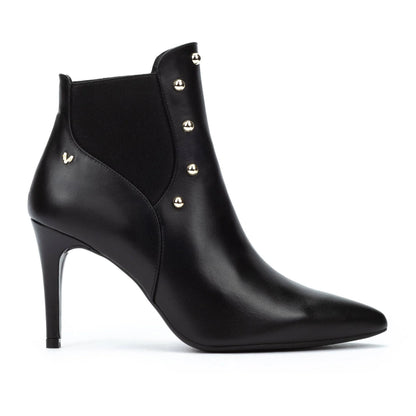 Martinelli Thelma Ladies Stud Detail Slim Heel Ankle Boot