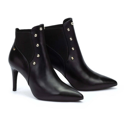 Martinelli Thelma Ladies Stud Detail Slim Heel Ankle Boot